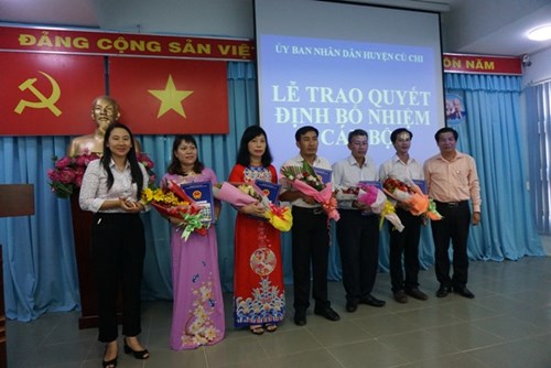 Lễ trao quyết định bổ nhiệm Cán bộ quản lý